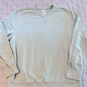 GAP Men’s Crew Neck Sweatshirt XL Lite Green